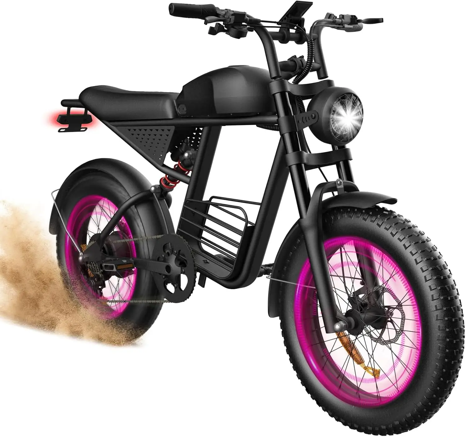 

Electric Bike for Adults 1500W, 35MPH, 56Mile, 18.9AH Battery, 20' Fat Tire, 550LBS, UL2849 Certified