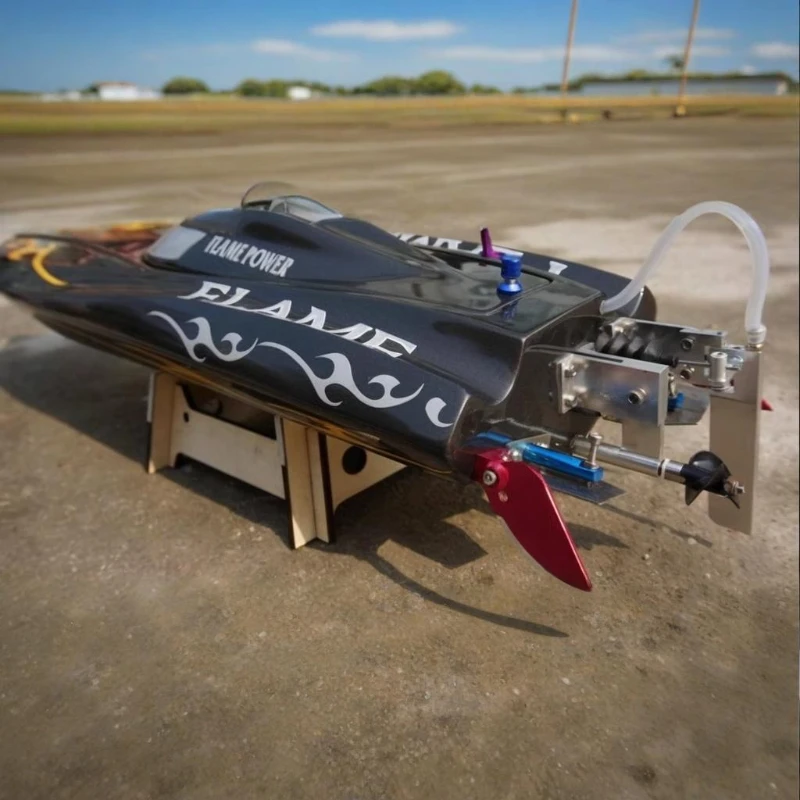 Bateau rapide électrique télécommandé 2.4G RTR, puissance sans balais, coque en fibre de verre, système de refroidissement par eau, modèle de bateau RC à grande vitesse