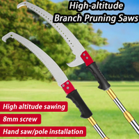 High-altitude Branch Pruning Saw Retractable Garden Tree Pruning Saws Professional Hand Tools Multifunctional Portable Hand Saws