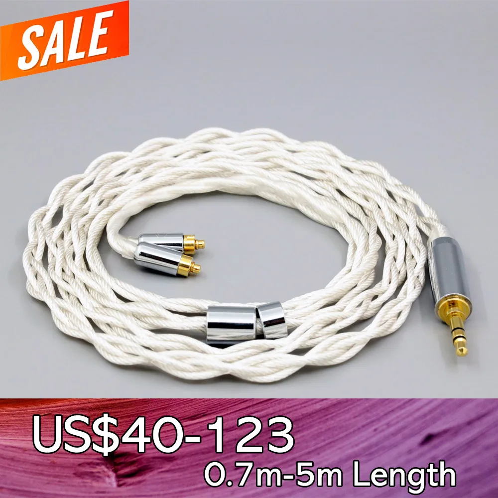 

For Dunu dn-2002 4 core Graphene 7N OCC Silver Plated Type2 Earphone Cable LN008120