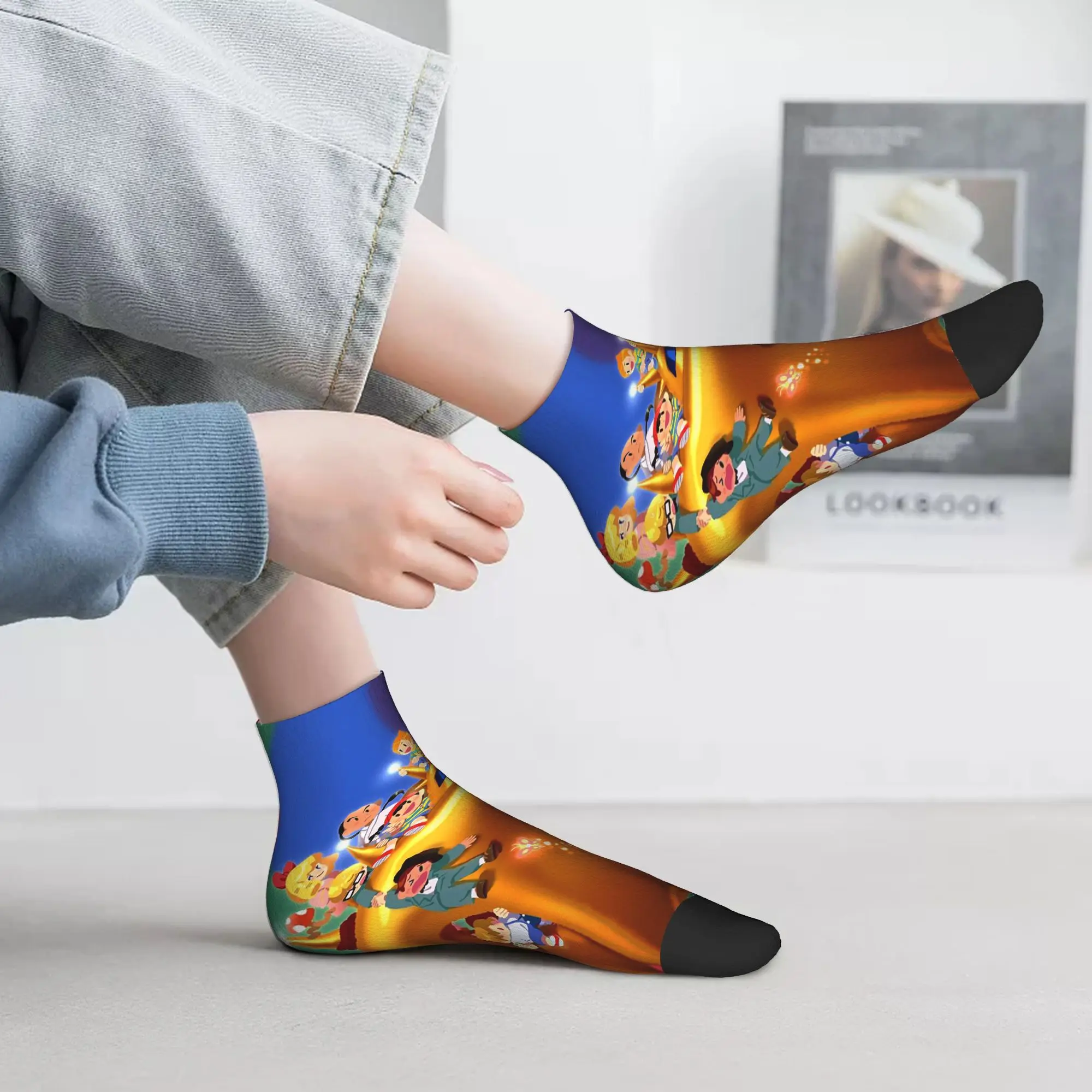 Calcetines Earthbound Harajuku Medias de alta calidad Calcetines para todas las estaciones Accesorios para regalo de cumpleaños unisex