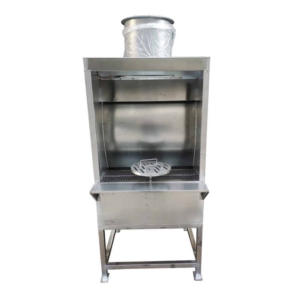 Customizable environmentally friendly painting water curtain cabinet painting table small water circulation paint mist view 3