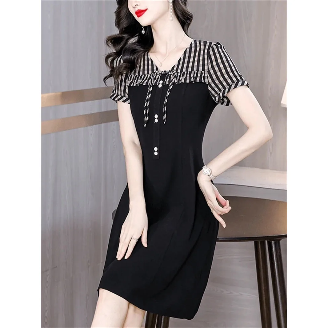 womens summer dresses 2025 Floral Maxi Dress Puff Sleeve Empire Waisted Tie Knot Dress Long Ruffle Hem Flowy a Line Warp Spring Work Teacher Easter Ankle Length Elegant Comfy Light Modest Sundress Definitely Will Catch Everyones Eyes CHIC VARIETY OF COMBINATIONS women's spring dresses 2025 DRESS
