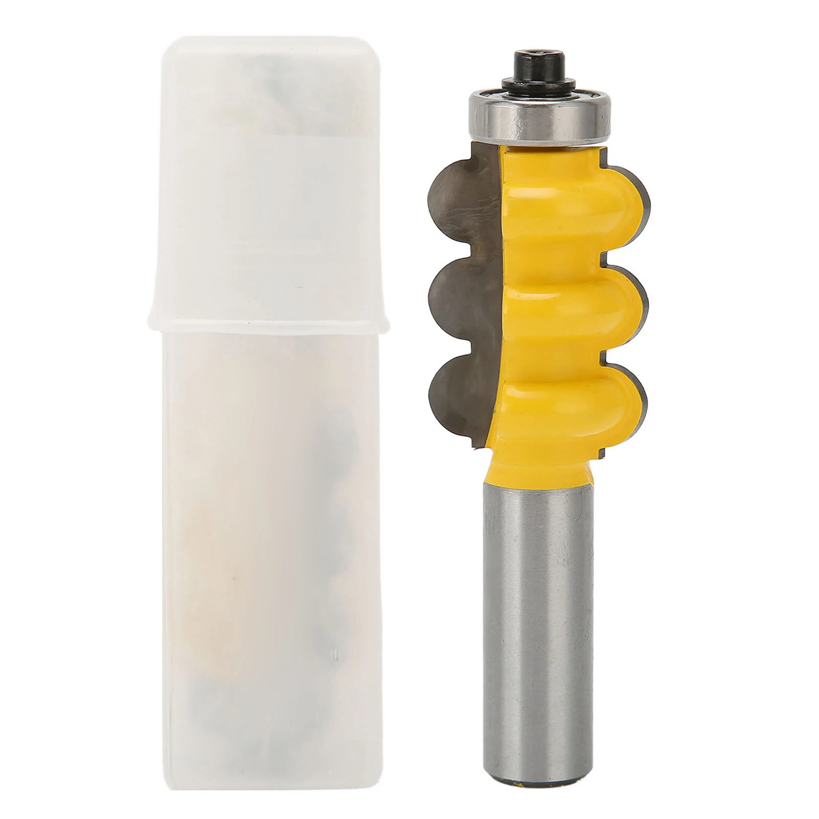 

1/2in Shank Router Bit Bead Router Bit Flute Furniture Trim Molding Engraver Ball Cutter 1/2in Round Shank Triple Bead Router