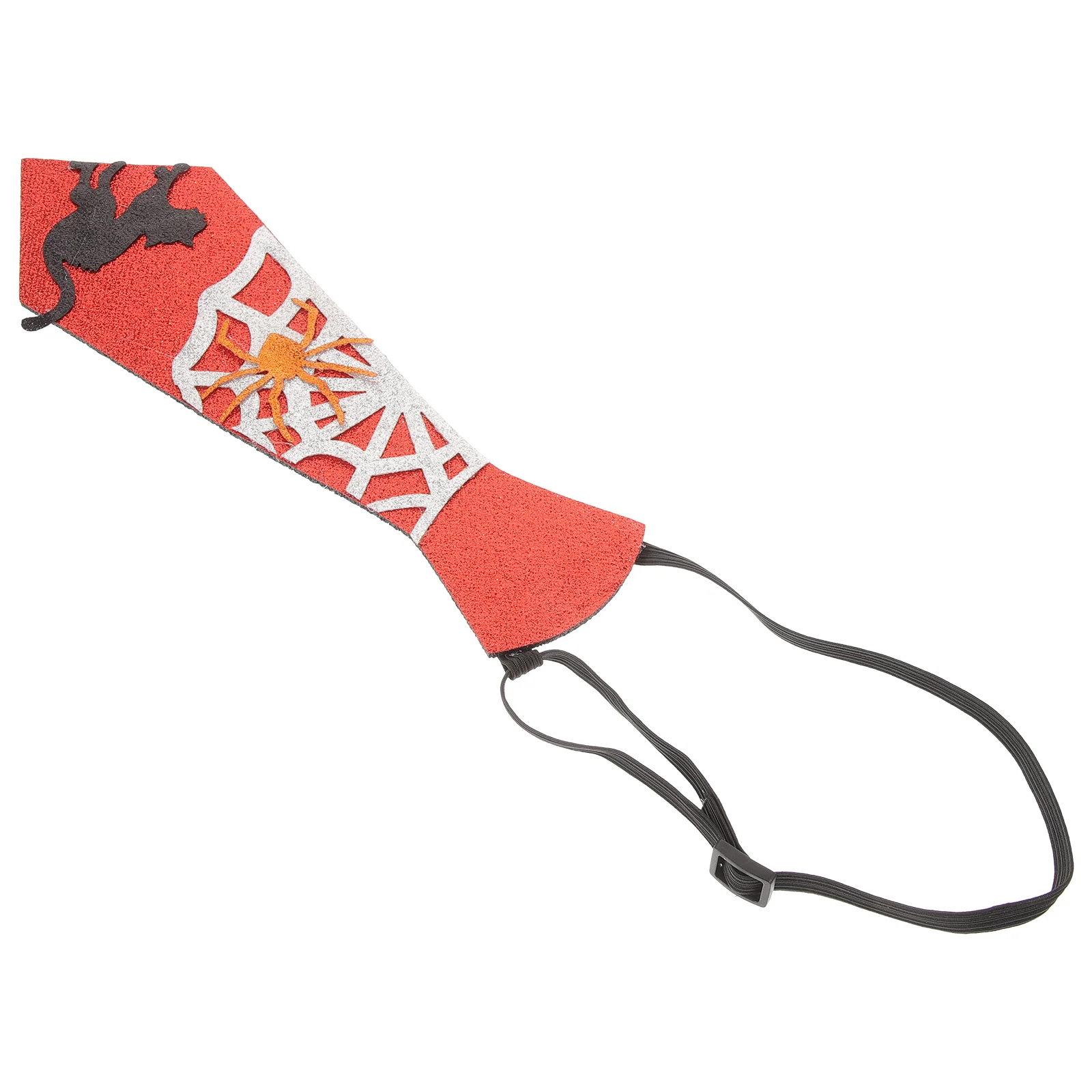 

1pcs Pumpkin Skull Necktie Halloween Party Accessory Creepy Cosplay Scarf Decor For Masquerade Carnival Costume Props