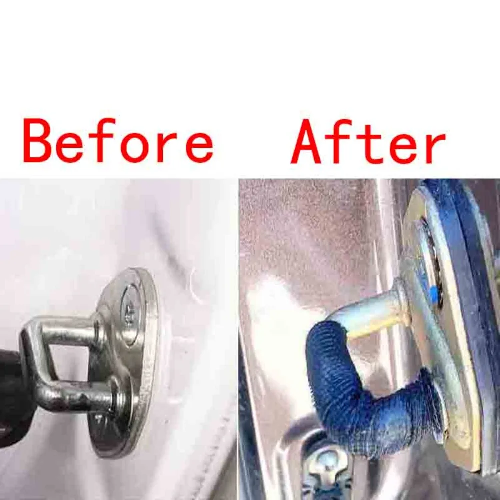 

Universal Car Door Lock Protector Anti-shock Tape Shock Absorber Trunk Sound Insulation Pad Anti-noise Buffer Cable Wiring