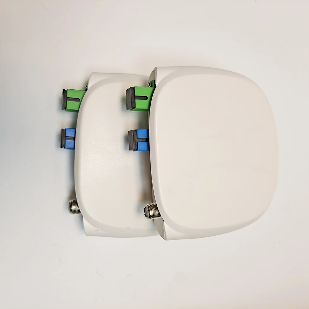 CATV PON Network AGC جهاز استقبال الألياف البصرية FTTH عقدة صغيرة WDM استقبال CATV نشط عقدة مع عرض النطاق الترددي لمنفذ RF 40-862 & 1006 ميجا هرتز #1