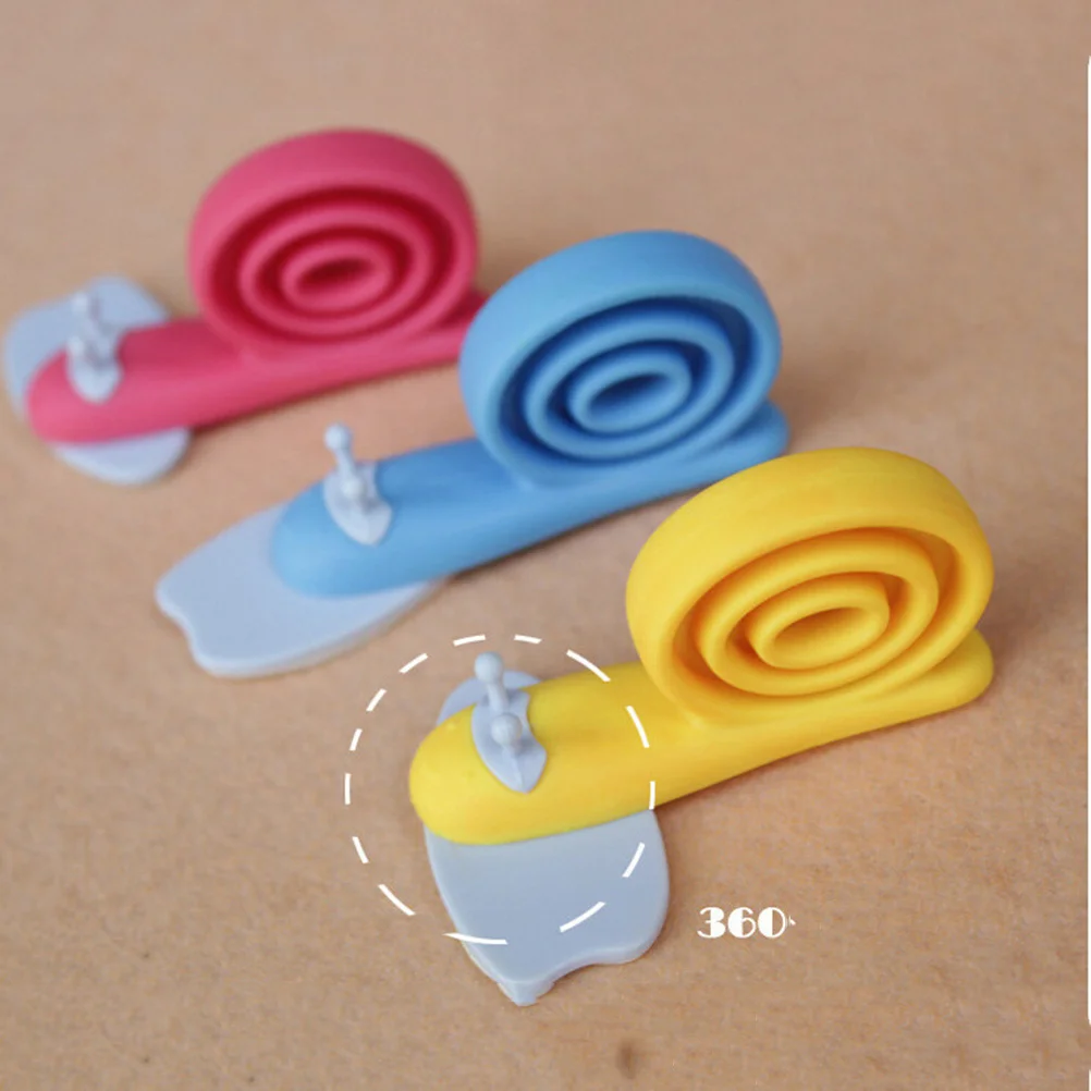 

20 шт., дверной стопор для безопасности детей, в форме улитки, мягкие резиновые дверные упоры, предотвращающие защемление пальцев, прочный, водонепроницаемый