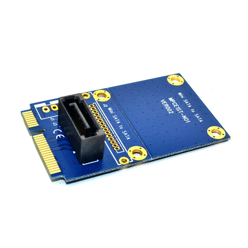 

mSATA to SATA Convert Card Mini SATA to 7pin SATA Mini PCIe Extend Adapter SSD Module Board Computer Transition Card