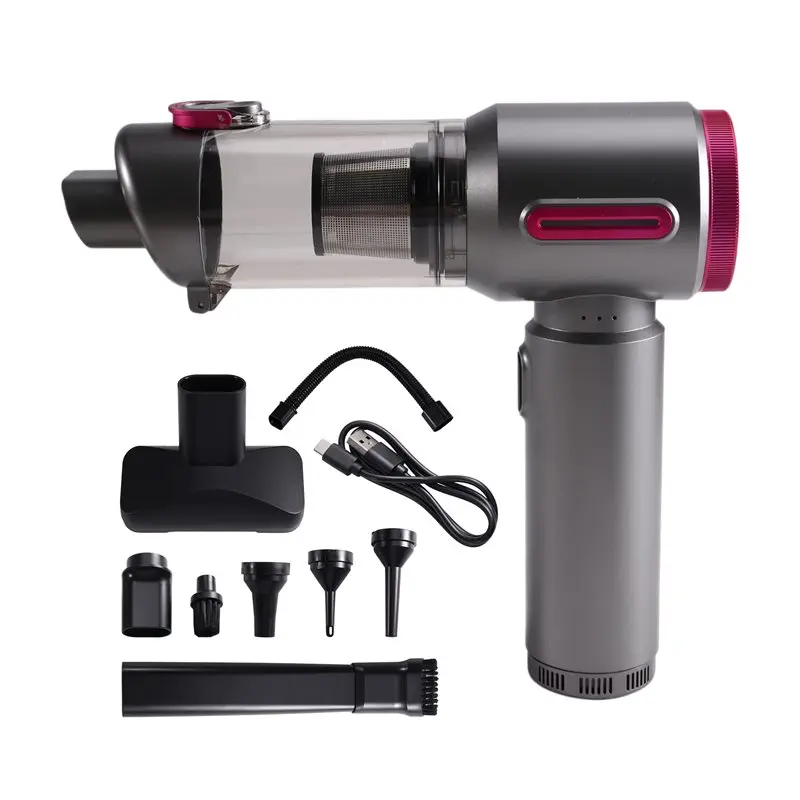 Reliable-High Power 69000 RPM Car Vacuum Cleaner Handheld Wireless Brushless Motor Cleaning Machine Powerful Air Duster