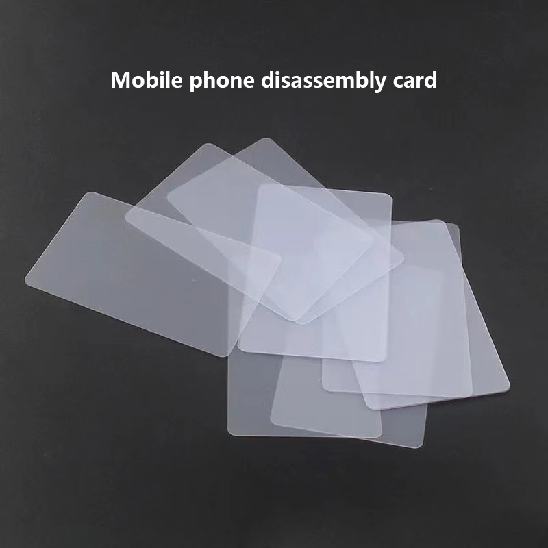 20Pcs Plastic Card Phone Screen Opener Pry Scraper Removal Tool Clear Repair Cards For Mobile Tablet LCD Screen