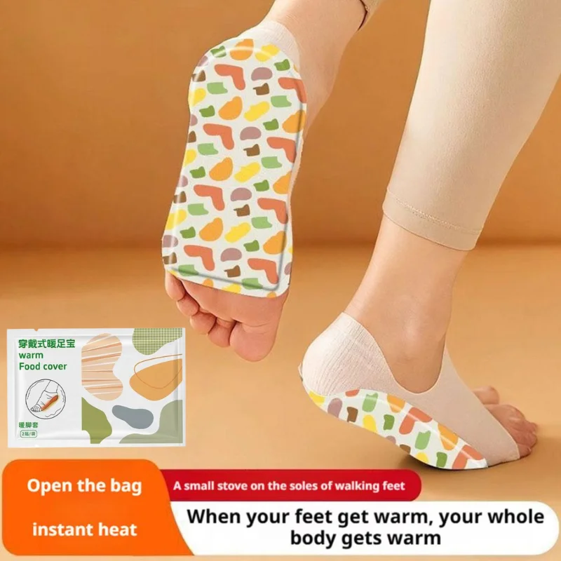 

Buy 2 And Get 2 Free Warm Foot Sticker Wearable Steam Hot Compress Foot Cover Winter Anti Cold And Warm Foot Patch