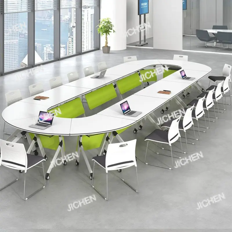 

Современные складные столы для тренингов, экономящие пространство, подходят для офисов, конференц-залов и учебных классов.