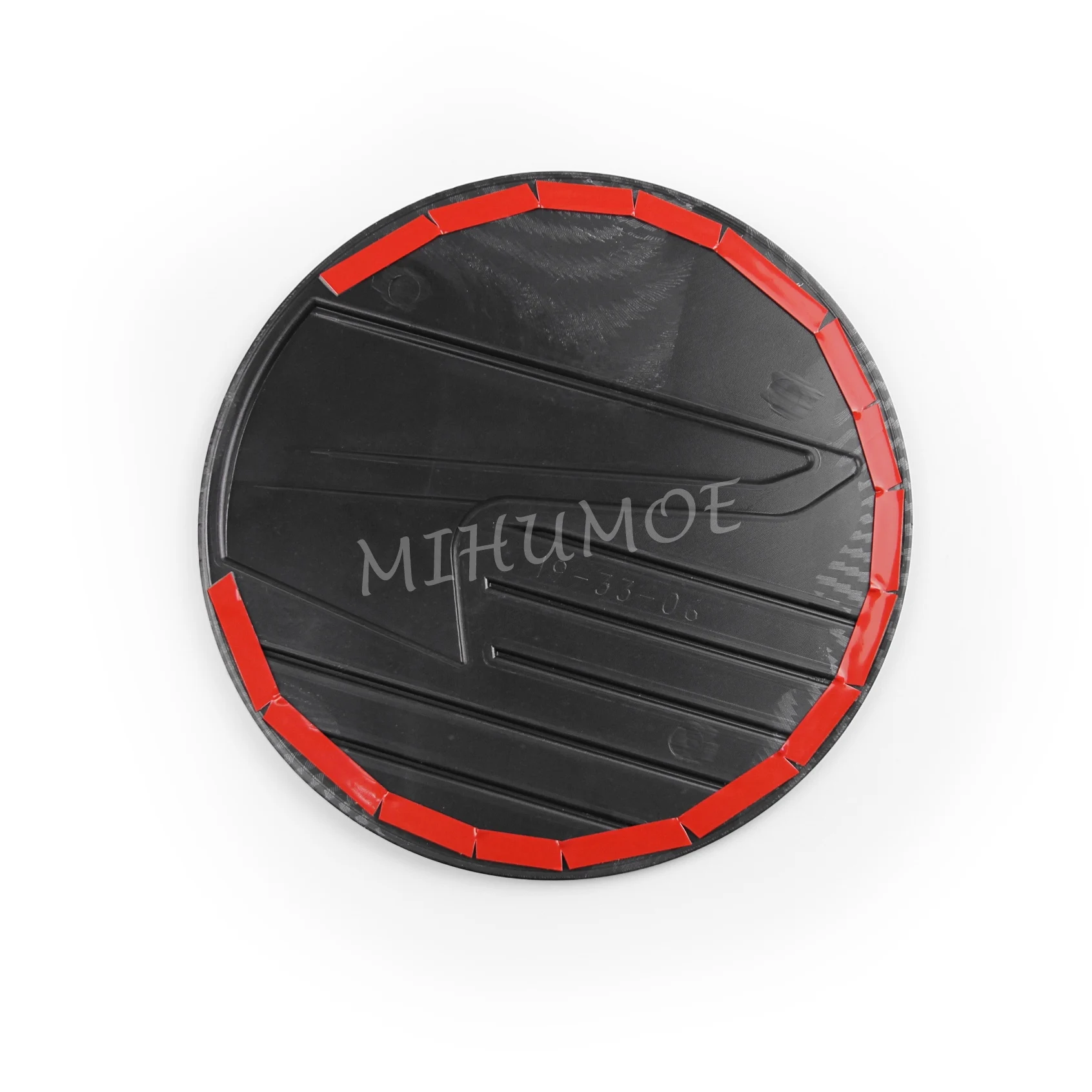 For Mazda 3 Sedan BP Carbon Fiber Car Fuel Tank Cap Decoration Cover Trim 2019 2020 2021 2022 2023 2024