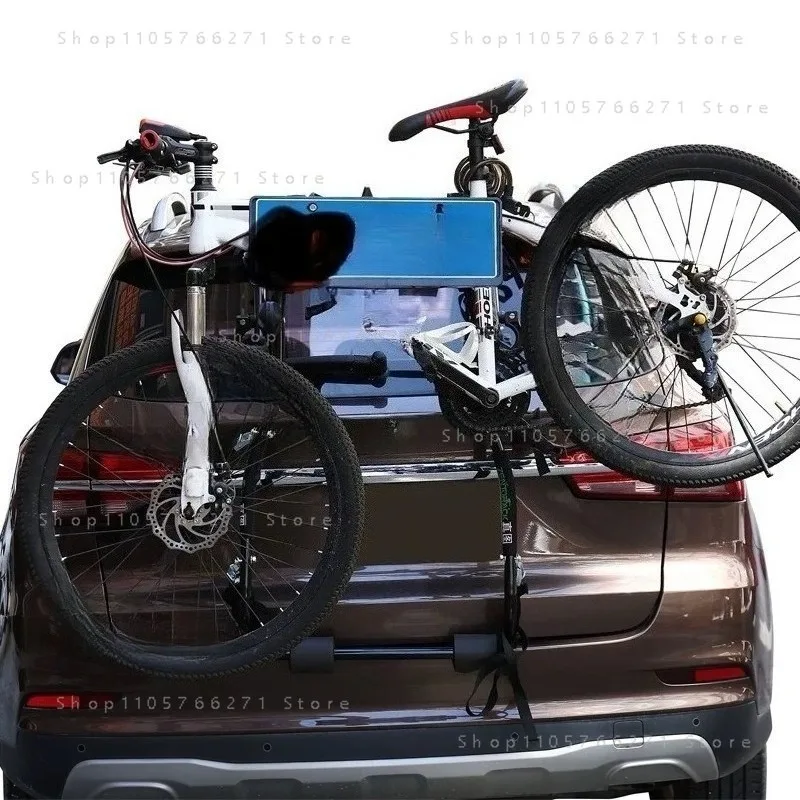 3-Bicycle Rack 2-Inch Receiver Trailer Hitch Bike Carrier for Cars Trucks SUVs Vans RVs Auto Accessories