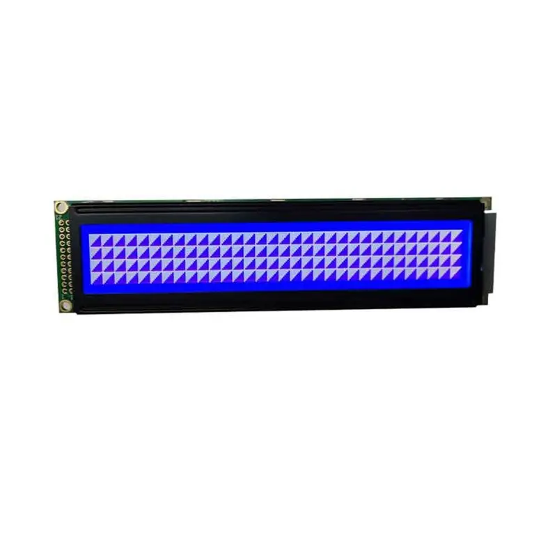 

A37T-256X32 Dot Matrix LCD Display Module, Blue-Green Backlit 5V Character Screen, High Brightness Backlight.