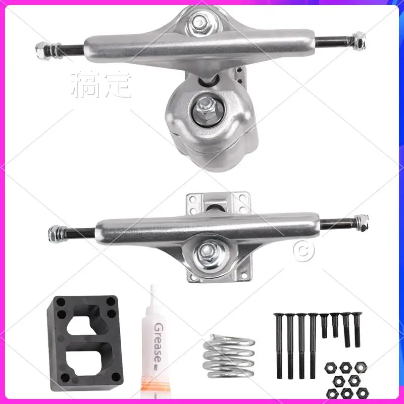 

AUU-6,25 дюймов Meraki Surf Skate Truck из алюминиевого сплава Land Surfskate Board Truck, поставка деталей, вращающийся пружинный кронштейн
