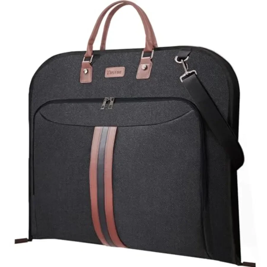 

Travel Garment Bag, Travel Suit Bag for Men, 42'' Waterproof Carry on Garment Bag for Hanging Clothes, Garment Duffel Bag for T