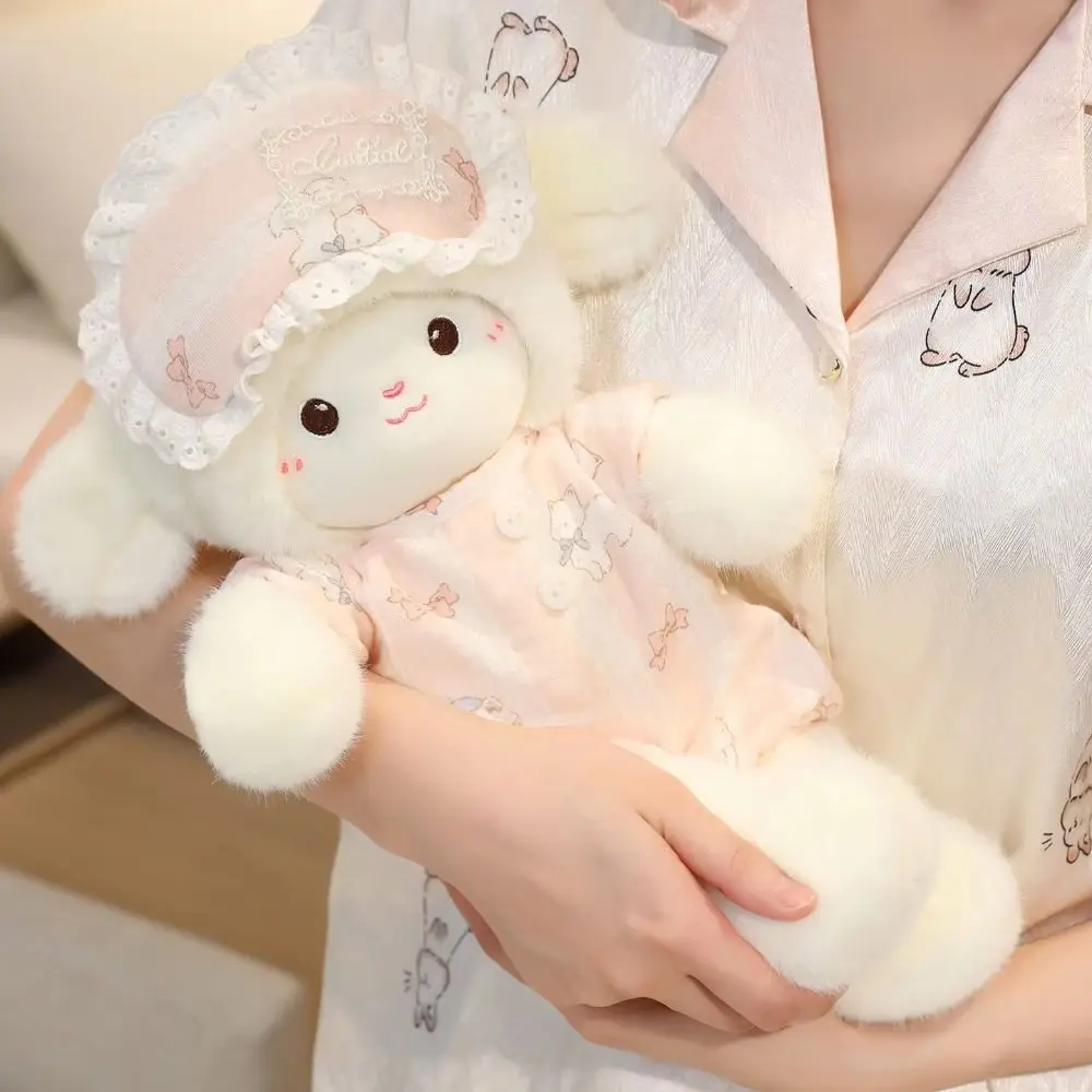 Cute Soft Pajama Sheep Fluffy Cartoon Gentle Cozy Sheep Gift