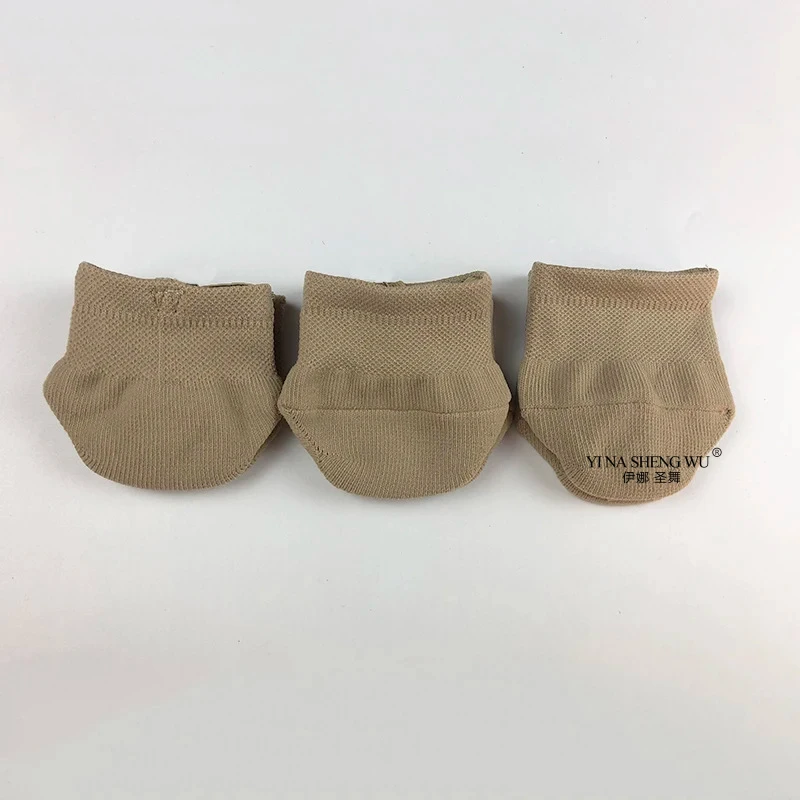 Buty do tańca brzucha Gimnastyka artystyczna Miękkie pół skarpetki Art Gym Dance Competition Skarpetki z podeszwą chronią stopę Elastyczne buty do tańca