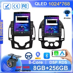 9.7 INCH Car Radio For Hyundai I30 2006 2007 2008 2009 2010 2011 Multimedia Android 14 4G WIFI No DVD Player 2 Din Carplay BT
