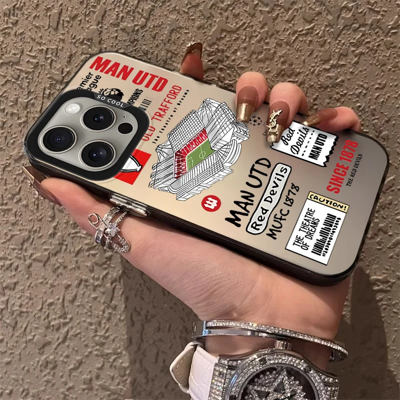 حافظة A-madrids-realss-P بلوري لهاتف آيفون 17 Air 16 E 15 14 Plus 13 12 Mini 11 Pro Max غطاء حافة صلبة من السيليكون #3