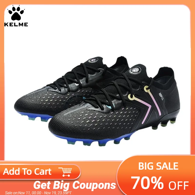 

KELME adult football shoes MG short nail football shoes youth grass professional competition training shoes Soccer shoes