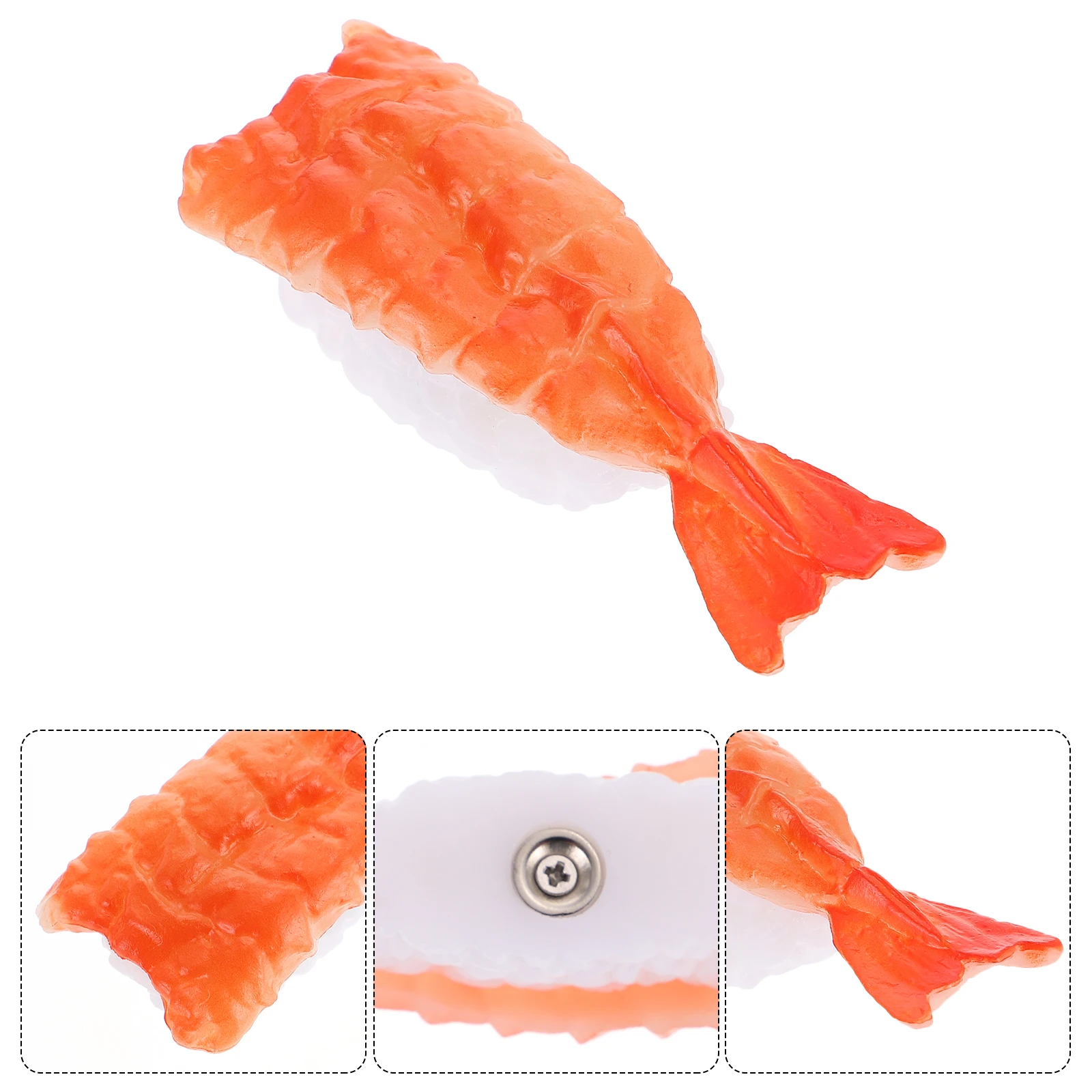 

PVC Magnetic Fridge Magnet Gifts 3D Sushi Shaped Refrigerator Magnets Home Decor Smooth Silicone Protect Fridge Japanese Culture