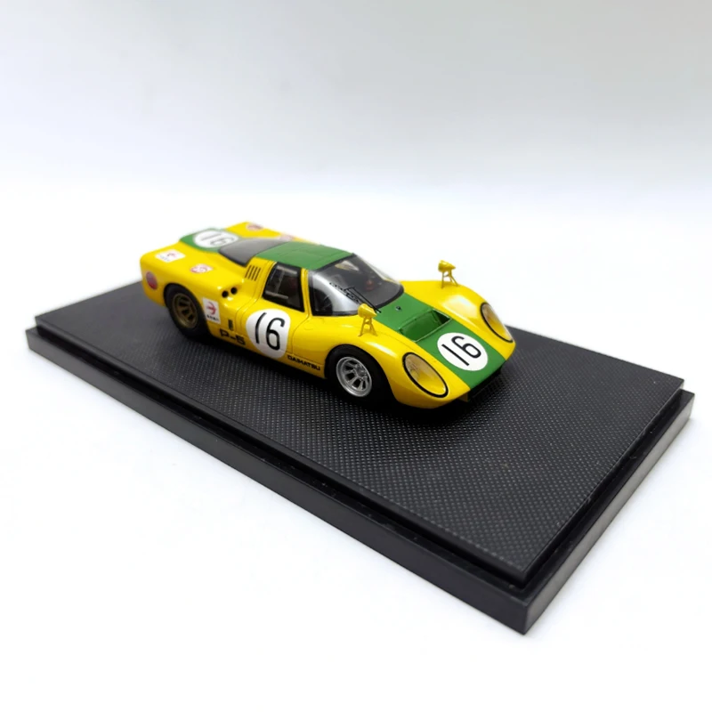 EBBRO Diecast 1:43 escala P-5 Japón GP 1968 coche en miniatura de aleación colección de simulación terminada decoración niño regalo exhibición