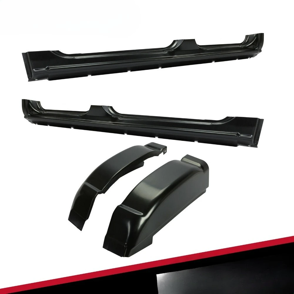 

Rocker Panels & Cab Corners For 99-07 Silverado Sierra 1500 2500 3500 Crew Cab