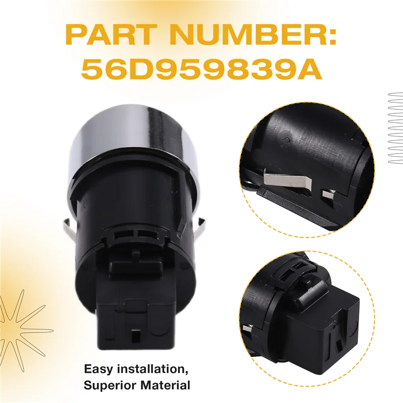 

Engine Start Switch One Button Start Switch Car Ignition Stop Start Button 56D959839A For VW Passat 2010-2016