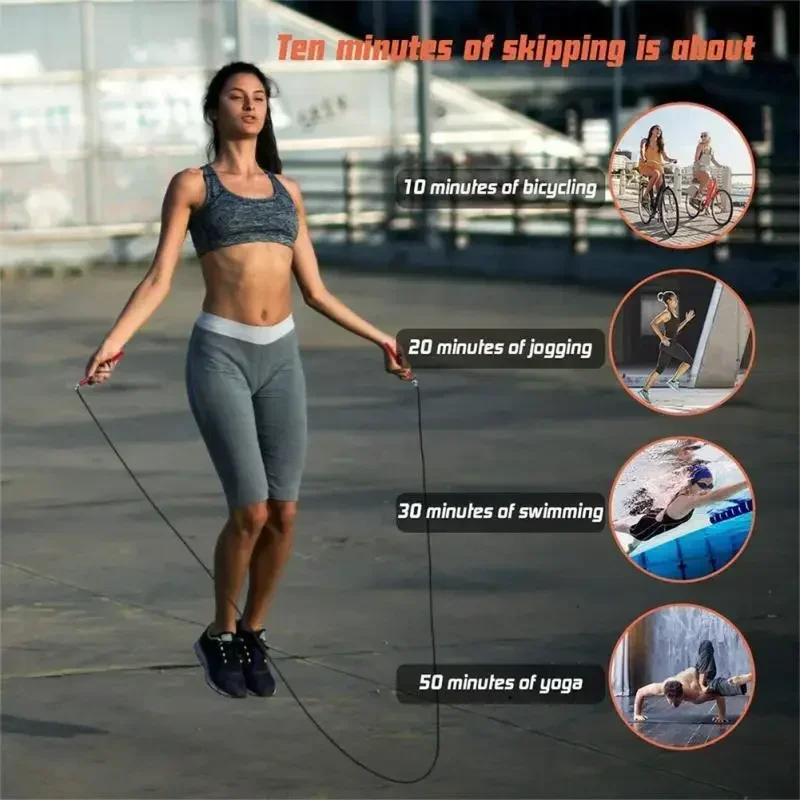 Professional Jump Rope for Kids Adult Fitness Crossfit Rapid Speed Skipping Rope Adjustable PVC Speed Rope Gym Fitness Equipment