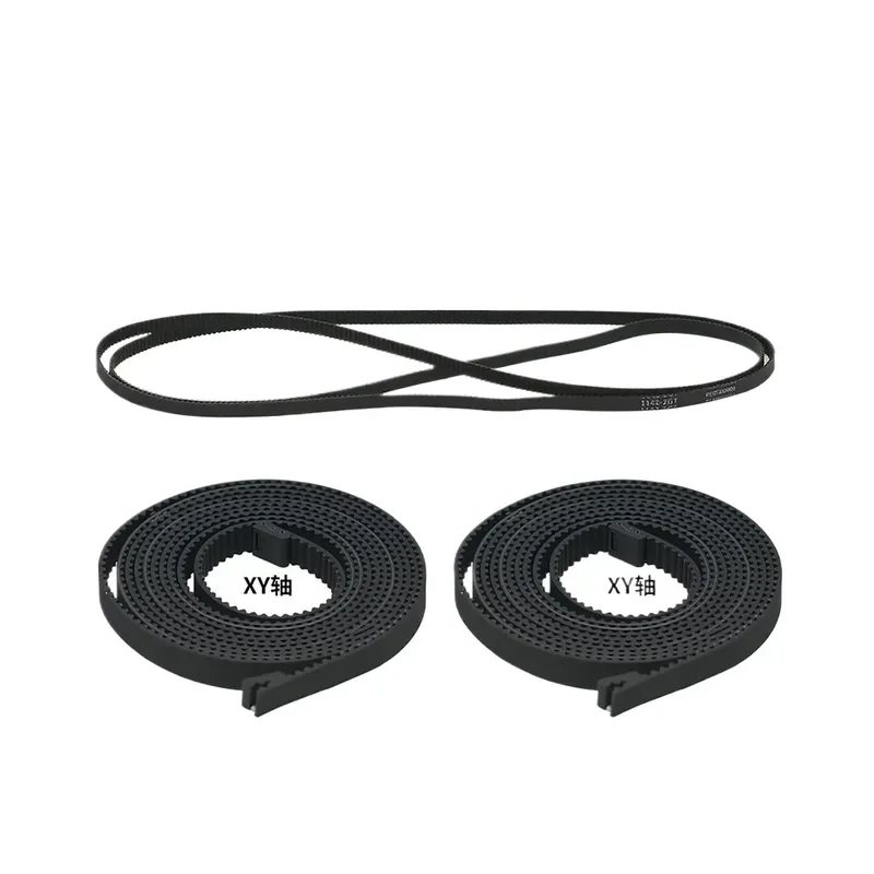 Durable Black XYZ Axis Timing Belt for 3D Printer Compatible with Tuozhu X1 P1 High Precision Conveyor Belt Replacement Part