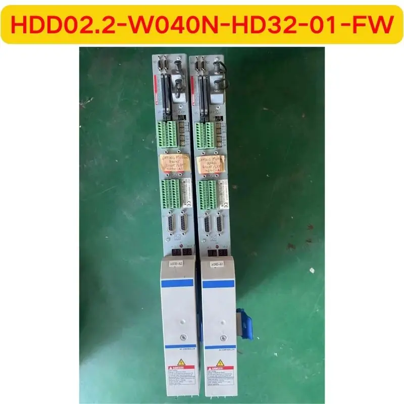 Used HDD02.2-W040N-HD32-01-FW Servo drive Function test OK HDD02.2 W040N HD32-01 FW