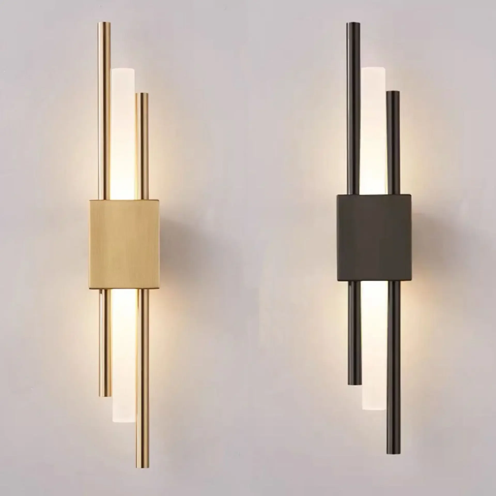 

Modern Led Wall Sconce Lighting Fixture Bedroom Lamp Living Room Home Decoration Bedside Luxury Gold Lights Black Decor Nordic