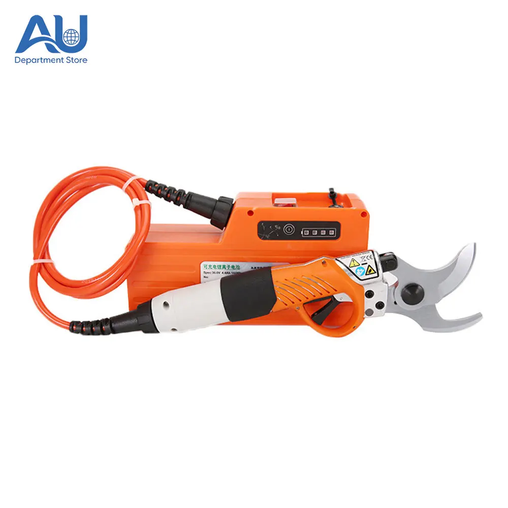 

450W 4.5cm Large Diameter Electric Pruning Shears Plastic Plastic Pruning Lithium Battery Fruit Tree Scissors