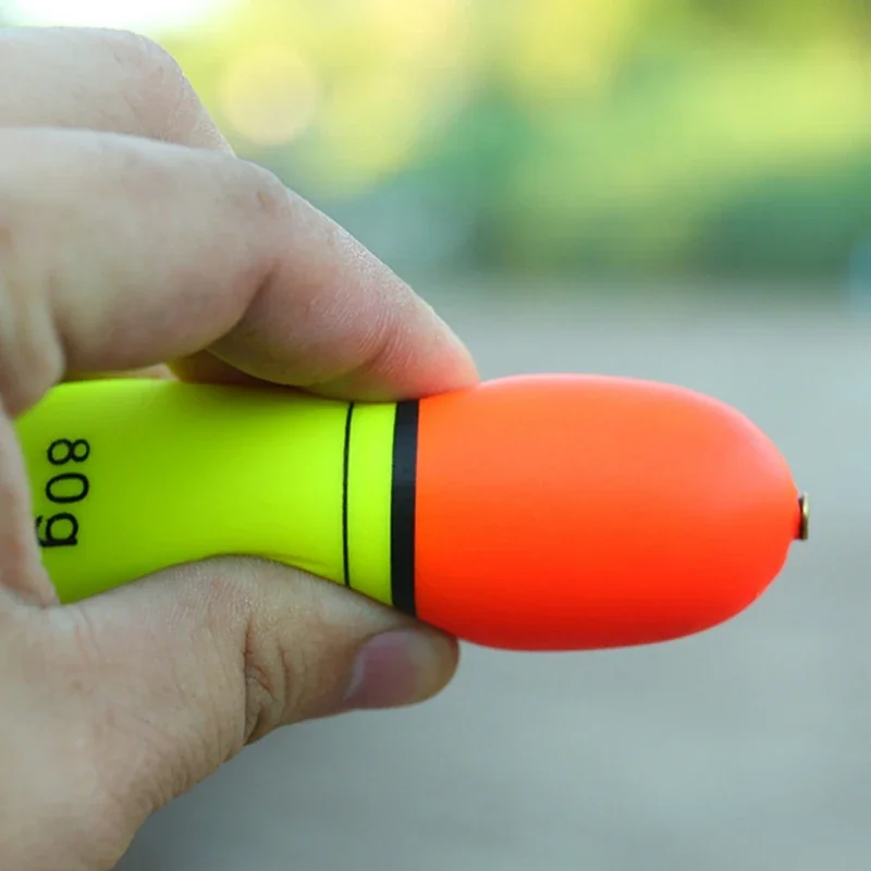 4pcs EVA Fishing Float Foam Plastic Sea Rock Fishing Striking Floats 20/30/50/60/80g Fishing Bobber Flotador Peche Boia Tackle