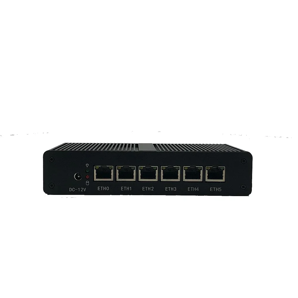 CPU Intel 4405U, Pfsense OS Soft Router Server ,6*1000M Lan, Intel I211 , Linux Dual Display Desktop