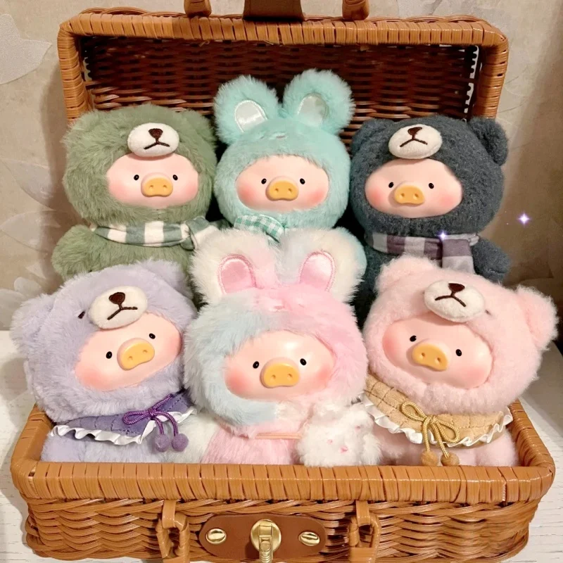 

New In Stock Lulu The Piggy Joyful Time Series Blind Box Bunny Lulu Figure Mystery Box Cute Pig Anime Doll Bag Pendant Kid Toys