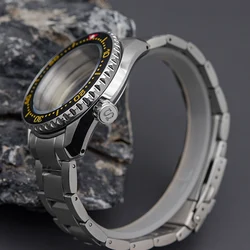 SPB185/187 Diver Watch Case Original Bracelet Parts Solid 316L Stainless Steel Fit 7S26 NH35 NH36 4R/6R Automatic Movement Watch