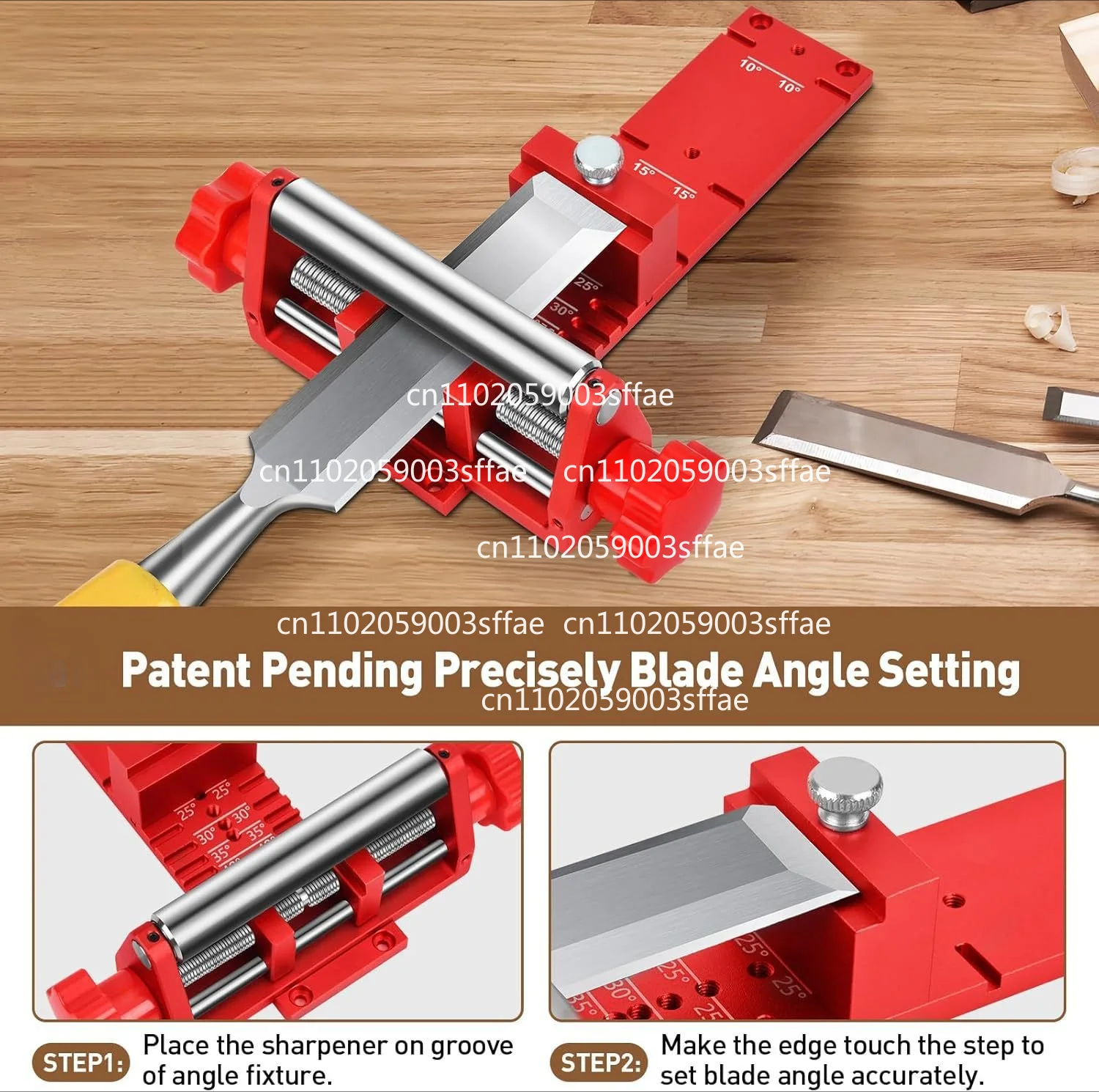 Aluminum Alloy Woodworking Chisel Fixed Angle Sharpener