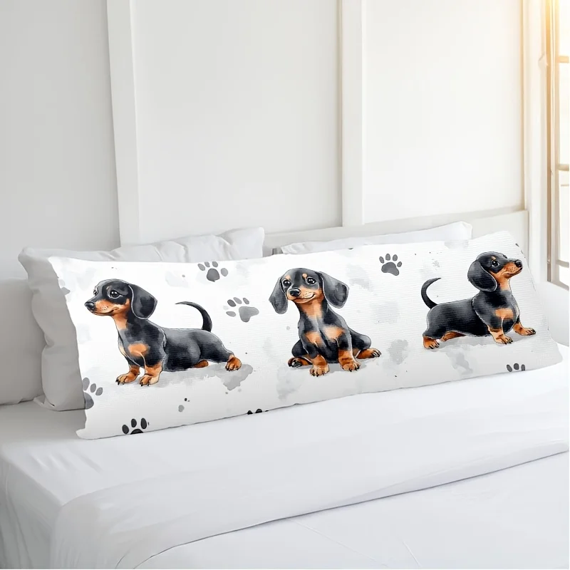 Ultra-Soft Breathable Thick Full-Size Pillowcase, Made of High-Quality Microfiber Fabric, Hidden Zipper for Smooth and Easy Use,