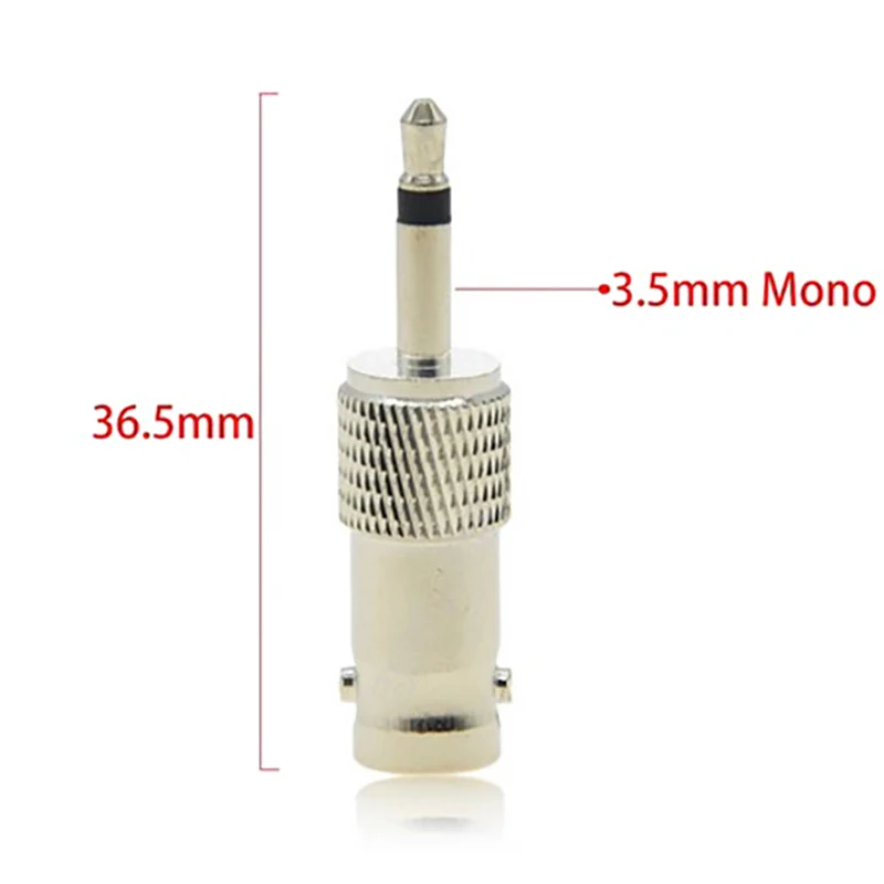 3.5MM Mono Male To BNC/Q9 Female Audio Adapter Connector Audio Adapter Jack 3.5mm audio plug Stereo Headphone