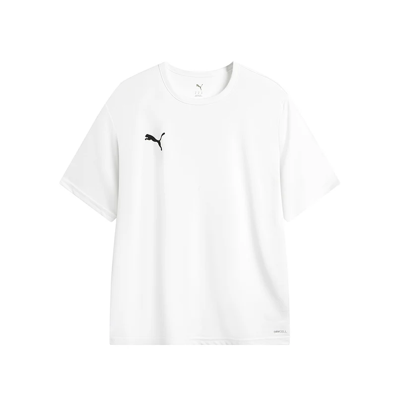 

Puma White Sports Casual Round Neck Short-Sleeved T-Shirt Men's and Women's Clothing 70613204