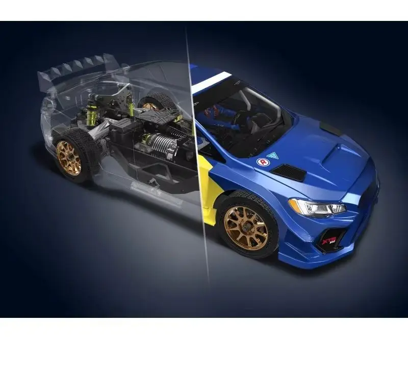 XTS-S10 1/10 Remote Control Electric 4WD Rally Vehicle Off-Road Vehicle Gyroscope Brushless RC Model Car view 3