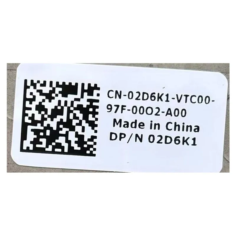 

New For BOTTOMCASE® Inspiron 15 7590 Laptop Upper Case Palmrest Cover 02D6K1 2D6K1