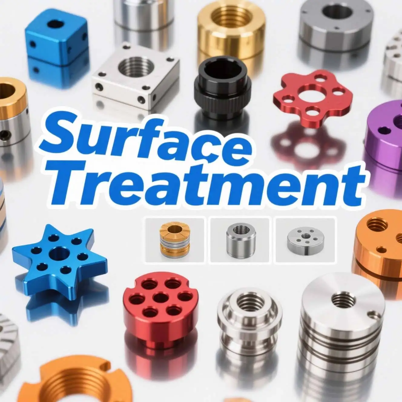 التصنيع الدقيق بأكسيد سطح سبائك الألومنيوم قوس الميكانيكية متعددة التجويف #6