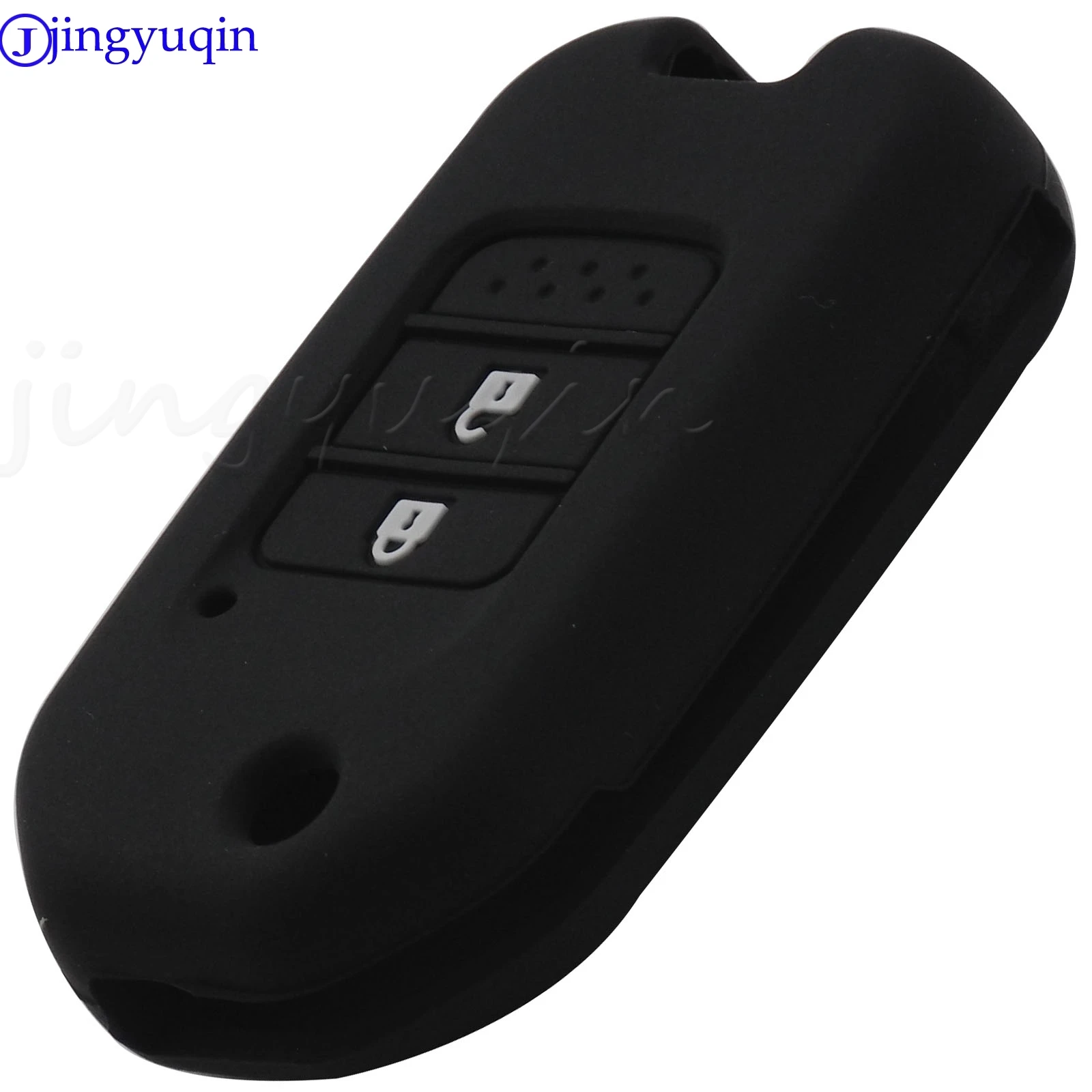 

jingyuqin New Flip Remote Car Key Fob Silicone Case Cover Protector For Honda CRV New Accord 2 Buttons Car Styling Accessories