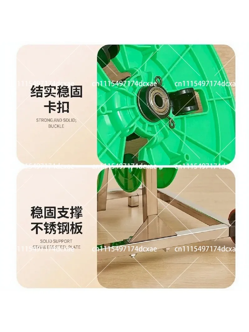Electrician Wire Dispenser Stand for BV Cable 1.5-10mm² Fast Loading Wire Reel Rack Wiring Tool