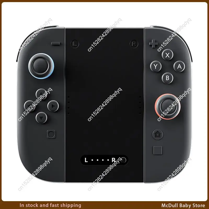 

ABJA-For Switch 2 Joy-Con Charging Grip Bracket Handle Controller With 2500Mah Battery Grip Dual Charging Holder For Switch 2
